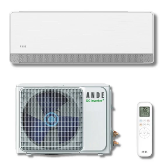 ANDE MAGMA PRO UV (AND-M12PRO) (A+++) (CSEPPTÁLCA FŰTÉS) (HUZATMENTES) KLÍMA MONO OLDALFALI SZETT 3,5 KW