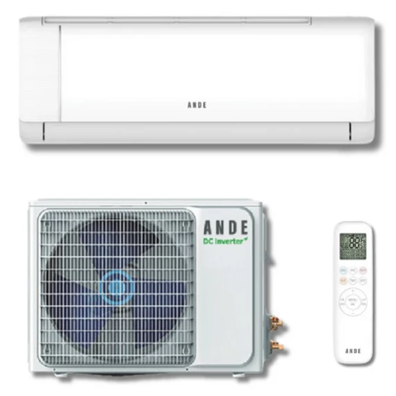 ANDE QUANTUM PRO (AND-Q12PRO) (CSEPPTÁLCA FŰTÉS) KLÍMA MONO OLDALFALI SZETT A+++ 3,5KW