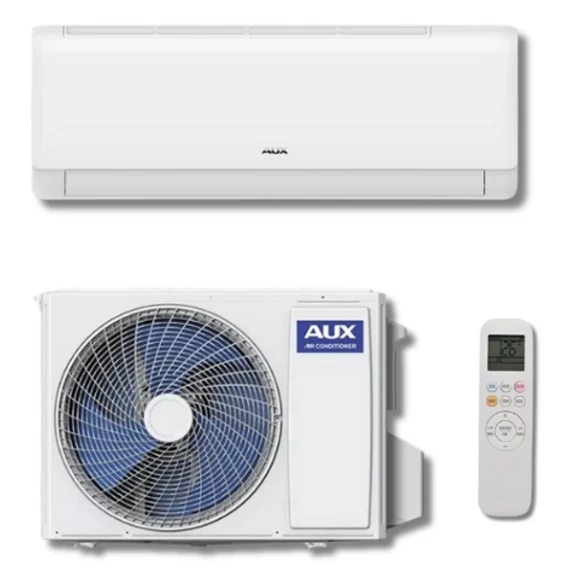 AUX Q SMART ECO 12QG (ASW-H12C5B4/QGR3DI-C0 / AS-H12C5B4/QGR3DI-C0) KLÍMA MONO OLDALFALI SZETT 3,5kW