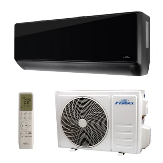 FISHER BLACK (FSAIF-BL-121FE3 / FSOAIF-BL-121FE3) KLÍMA MONO OLDALFALI SZETT FEKETE 3,5 KW