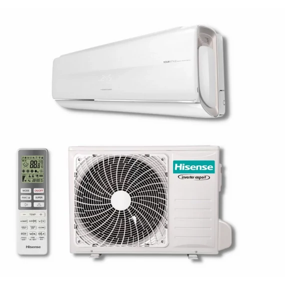 HISENSE FRESH MASTER (QF35XW0E) KLÍMA MONO OLDALFALI SZETT 3,5KW