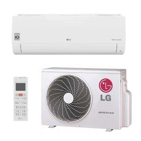 LG S12ET SILENCE 2 (S12ET.NSJ/S12ET.UA3) KLÍMA MONO OLDALFALI SZETT 3,5KW