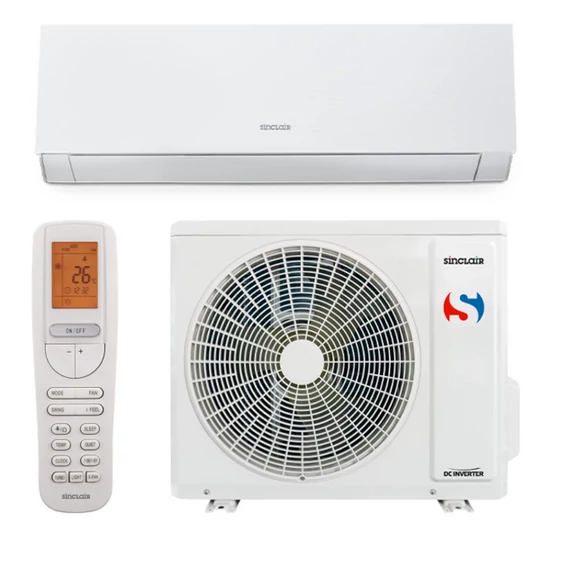 SINCLAIR MARVIN (SIH-12BIMW+ SOH-12BIM) (CSEPPTÁLCA FŰTÉS) KLÍMA MONO OLDALFALI SZETT 3,5KW