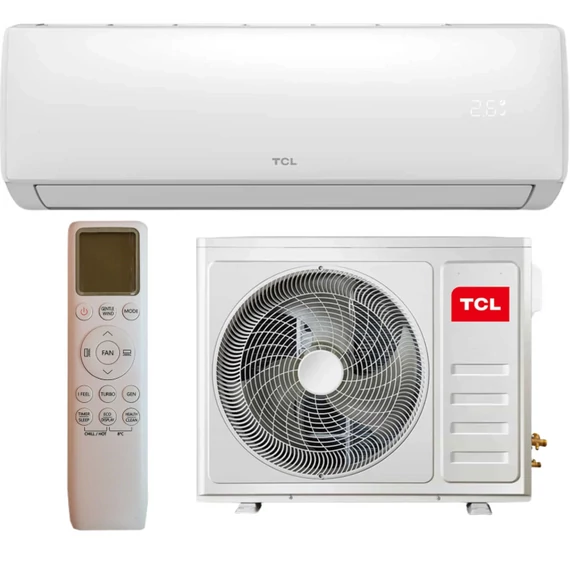 TCL ELITE (TAC-12CHSD/XA73IFSH / TAC-12CHSD/XA73IFSH-2) (CSEPPTÁLCA FŰTÉS) KLÍMA MONO OLDALFALI SZETT 3,5KW